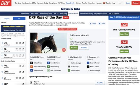 www.drfbets.com,drf horse racing